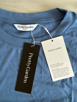 Pretty Garden 2 Piece Short Set Blue Large NWT IN PACKAGE thumbnail 11
