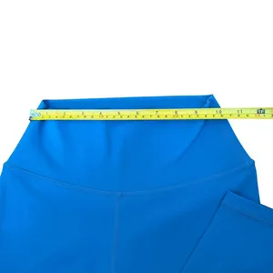 P'tula Size M Danielle Luxe Leggings‎ Turquoise Teal Blue Athletic Gym Workout thumbnail 7