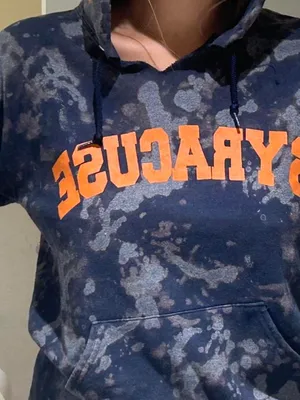 Vintage Syracuse hoodie Blue thumbnail 4