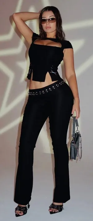 White Fox Black Pants thumbnail 1