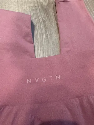 NVGTN Maroon Contour Leggings Seamless Size Medium thumbnail 5