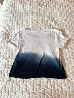 Ombré Tie Dye Graphic Cropped Tee Size XS thumbnail 2