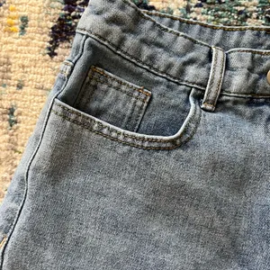 SheIn Dazy Raw Hem Denim Jorts thumbnail 2