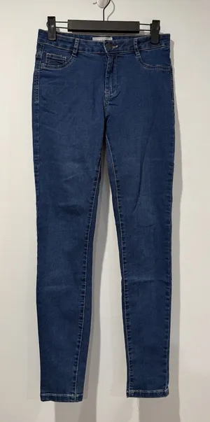 Denim Pimkie Skinny Jeans Womens 26" Stretch Minimal Work Travel Vacation thumbnail 1
