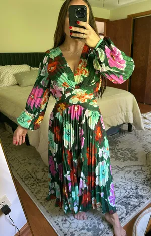 Maeve Anthropologie Long Sleeve Formal Dress thumbnail 4
