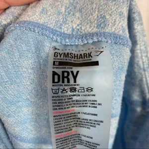Gymshark Malibu Blue Fleur Texture Leggings Sz.M thumbnail 5