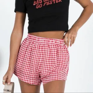 Princess Polly Gingham shorts thumbnail 1