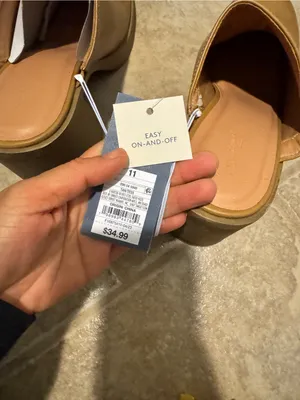 Universal Thread Tan Platform Mule Clogs thumbnail 2