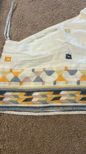 Tribal And Me Shoulder Crop Top thumbnail 3