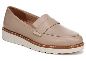 New! NATURALIZER 'ADILINE' WARM TAN GENUINE LEATHER LOAFERS WOMEN'S SIZE‎ 7.5 W thumbnail 1
