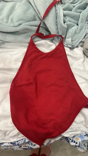 Zara bandana halter top backless western thumbnail 4