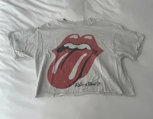 Brandy Melville Rolling Stone Crop Tee thumbnail 2
