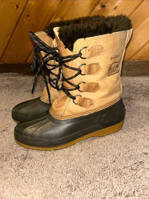 Sorel Badger Vintage 90s leather winter boots thumbnail 3