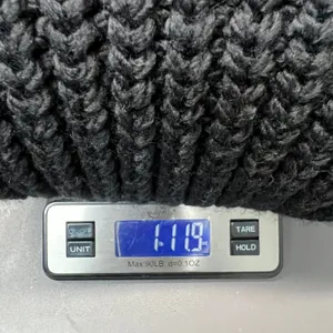 H&M 1/4 Zip Super Chunky Knit Ribbed Sweater Womens M/L Preppy Dark Academia thumbnail 9