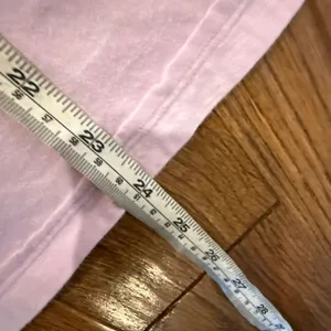Amazon purple cotton oversized raw seam tshirt size small thumbnail 6