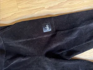 ALO Yoga Black Flared Leggings thumbnail 2