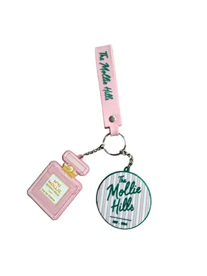 THE MOLLIE HILLS Beverly Hills Keychain NEW NWOT thumbnail 2