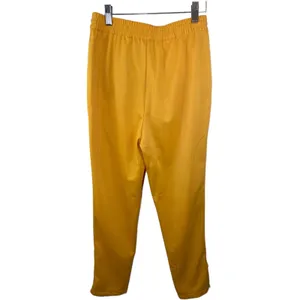 Lovers + Friends Yellow Track Jogger Pants Stripe Zip Ankle Small Festival thumbnail 4