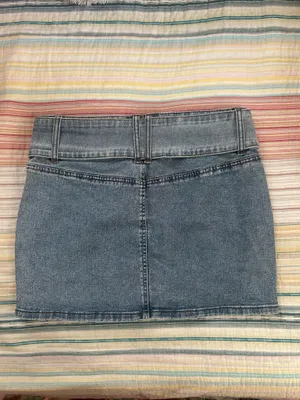 Refuge Denim Skirt Mini Y2K thumbnail 2