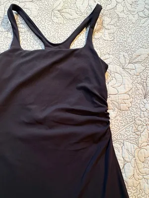 💥FP Movement Never Better Black Active Mini Dress Built-In Shorts Sz S🧡 thumbnail 6
