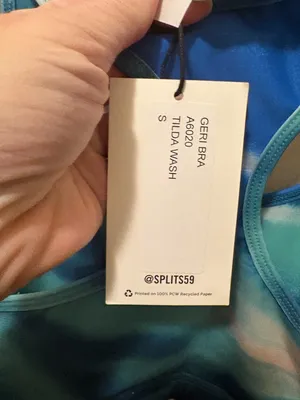 NWT Splits59 Geri bra tidal wash size small‎ thumbnail 8
