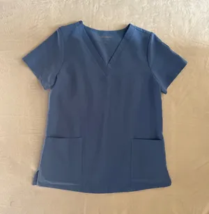 Mandala Ceil Blue Scrub Top - size XS thumbnail 1