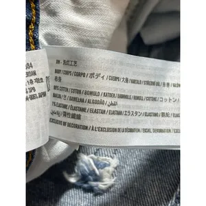 Abercrombie & Fitch 90's Straight Blue Ultra High Rise Denim Jeans Pants Size 10 thumbnail 5
