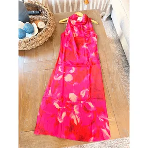 NWT To My‎ Lovers Floral Midi Dress Womens Pink Multi S thumbnail 5