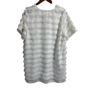 Tularosa Lambros Dress size L Fringe V-Neck Mini Bridal Cocktail Parties thumbnail 3