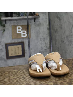 NWT Sperry Womens Daliahfish Flip Flop Thong Sandals 14185896 Tan Brown 8.5M thumbnail 4