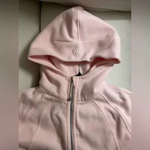 Lululemon Scuba Oversized Half Zip Hoodie Jacket Strawberry Milkshake Size XS S thumbnail 6