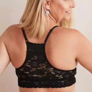 Aerie black push up bralette thumbnail 2