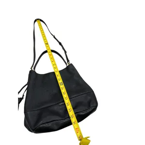 Michael Kors black AUTHENTIC purse handbag shoulder bag pebble SKU 2524 thumbnail 8
