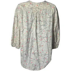 Anthropologie Maeve Bethesda Lily Flannel Button Blouse Cottagecore Whimsical‎ S thumbnail 5
