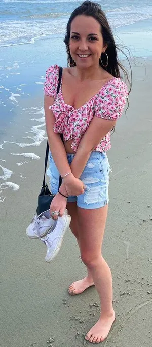 American Eagle High Waisted Distressed Denim Shorts thumbnail 3