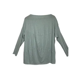 Lululemon Light Blue Long Sleeve Tunic Top Oversized Relaxed Fit Women's Size‎ M thumbnail 5