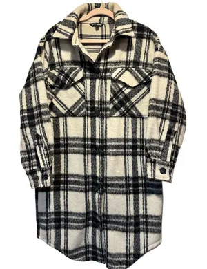 Steve Madden faux‎ faux long jacket. Size s thumbnail 1