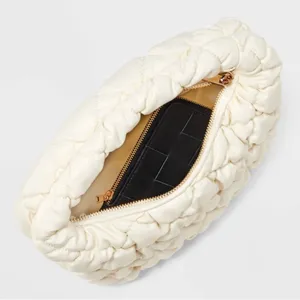 A New Day Cream‎ Quilted Clutch Handbag NWT thumbnail 7