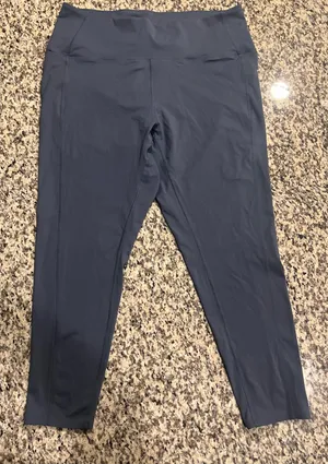 Danskin Now Women's Size XL Navy blue activeware Leggings NWOT thumbnail 4