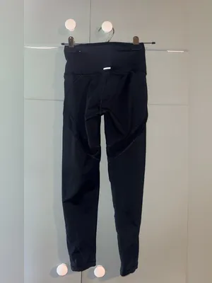 Aerie Chill Play Move TP Court XS Short Black Leggings thumbnail 2