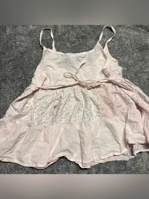 Vintage Babydoll Tank Pink Size L thumbnail 4