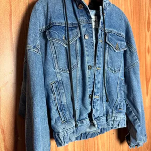 Zara‎ Authentic Denim By TRF Blue Women's Jacket thumbnail 3