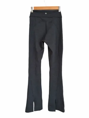 Lululemon Soft Sueded Split-Hem High-Rise Mini-Flare Pant Grey Size 6 thumbnail 5