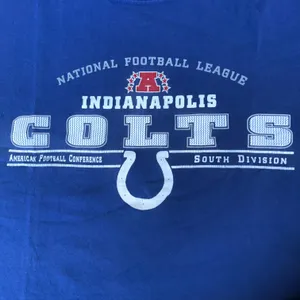 NFL Vintage Indianapolis Colts Blue Graphic T-shirt Size 2XL thumbnail 2