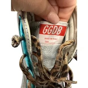 Golden Goose Deluxe Brand Slide Silver rainbow‎ High Top Sneakers 40 thumbnail 8
