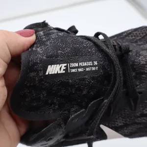Nike Running Shoes Womens 9 Air Zoom Pegasus 36 Black Good thumbnail 5