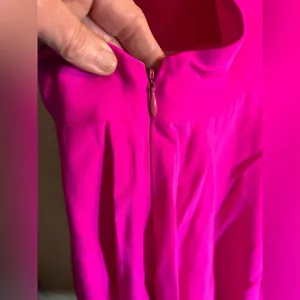 Amanda Uprichard Fuchsia Halter 100% Silk Dress colorful mini halter designer S thumbnail 10