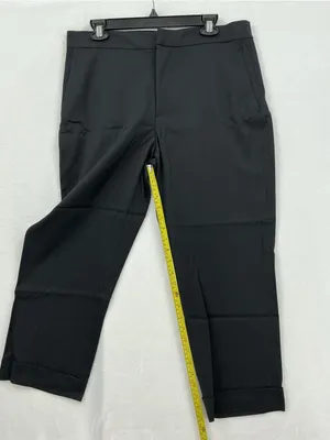 Zara Black Cropped Women's Pants 063 thumbnail 7