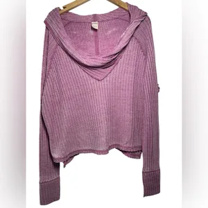 We The Free Wildcat Washed Mauve Thermal Long Sleeve thumbnail 2