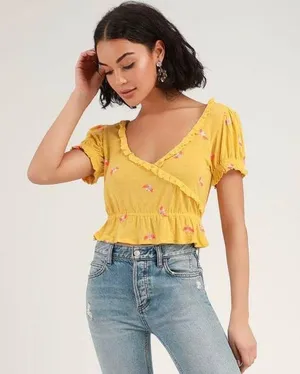 Full Bloom Embroidered Top thumbnail 1